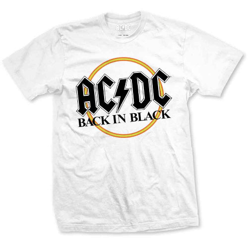 AC/DC Back in Black T-Shirt for Unisex - Classic Rock Style - LaserLoom
