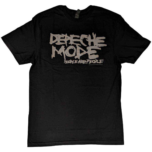 Depeche Mode People Are People T-Shirt - Unisex Black Design - LaserLoom