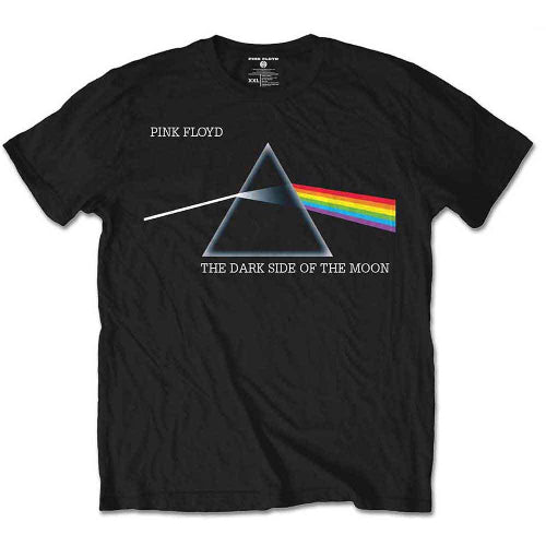 Pink Floyd Dark Side Of The Moon T-Shirt - Unisex Black Courier Design - LaserLoom
