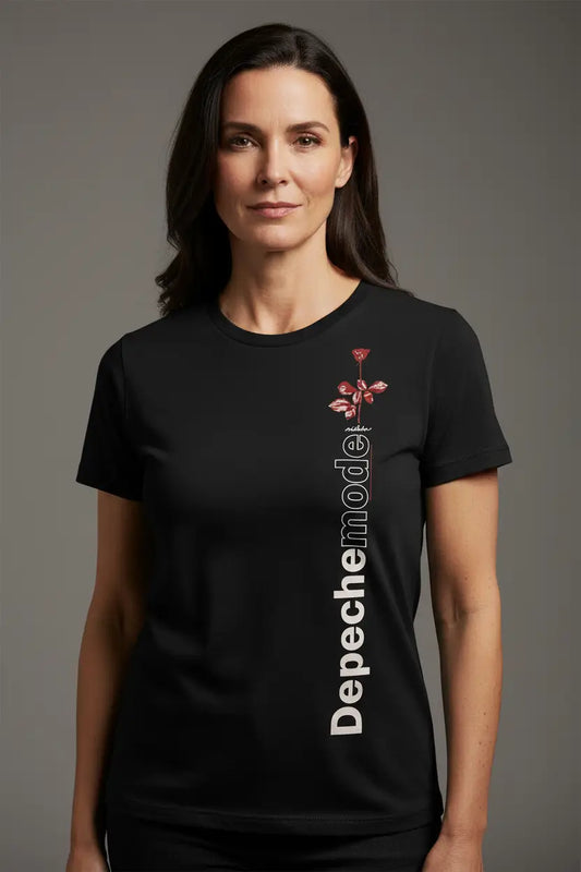 Depeche Mode Violator vintage rose ladies t-shirt