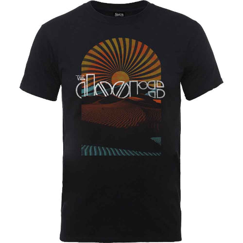 The Doors Daybreak T-Shirt for Unisex in Black - LaserLoom